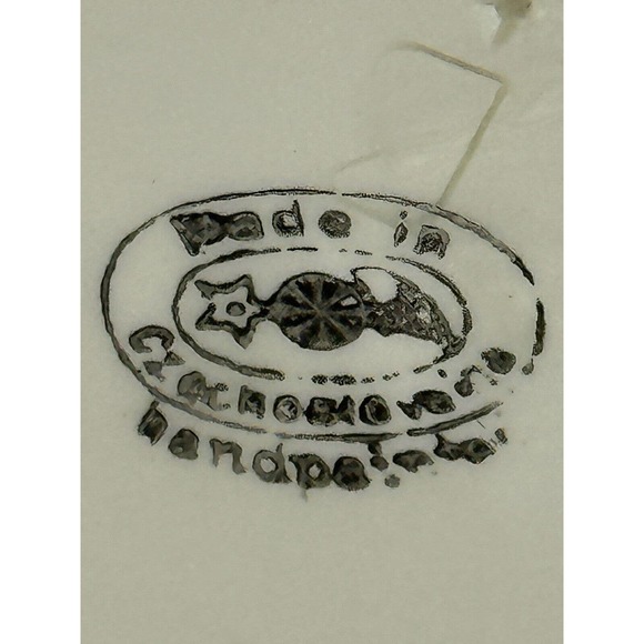 Vintage Hand Painted Floral Pitcher Art Deco POTTERY CZECHOSLOVAKIA Bern 7” - Picture 8 of 11